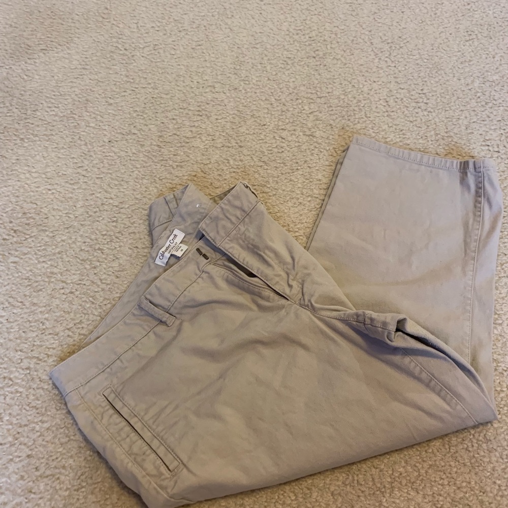COLDWATER CREEK Beige Capris